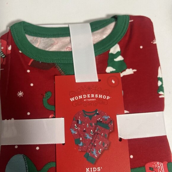 Holiday Christmas Pajamas Family Toddler 4T Wondershop 2 Piece Sleep Se… - Picture 4 of 8
